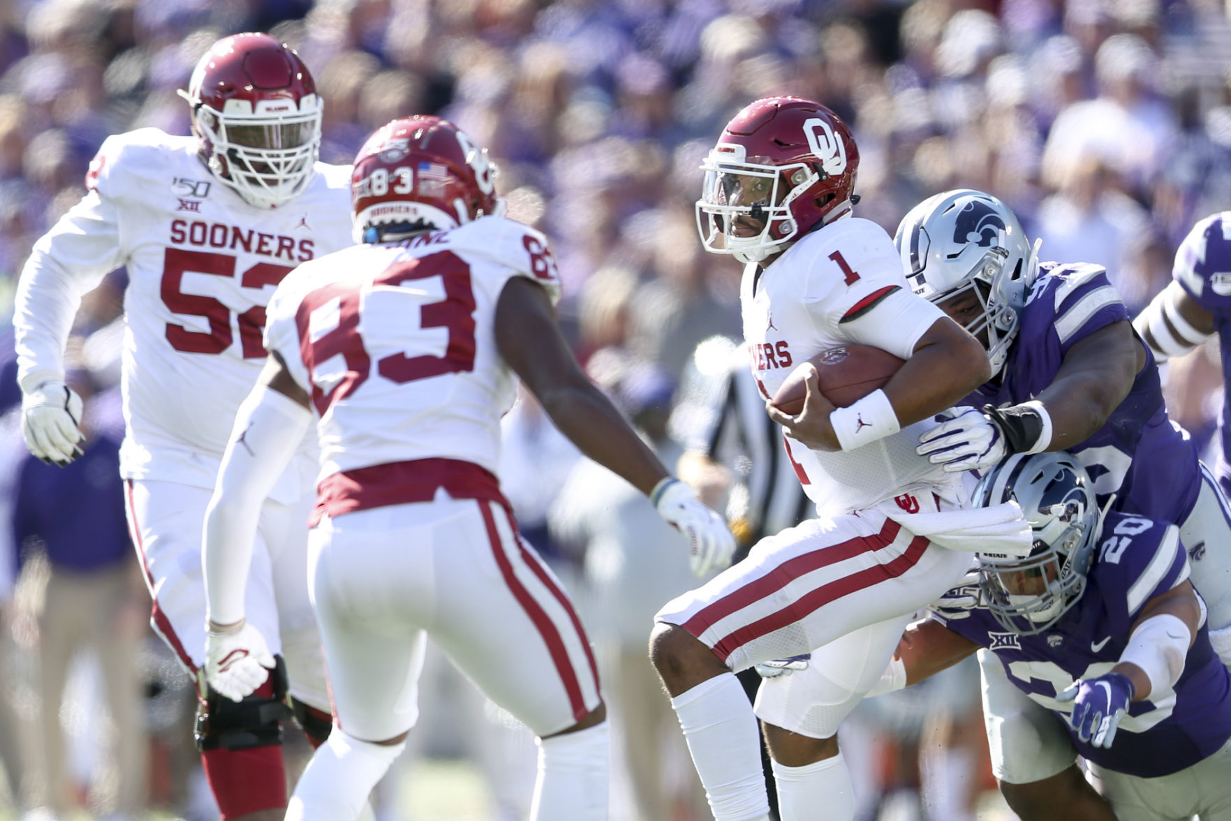 Oklahoma Sooners vs Kansas State Wildcats